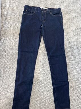Abercrombie & Fitch Dark Indigo Skinny Jeans